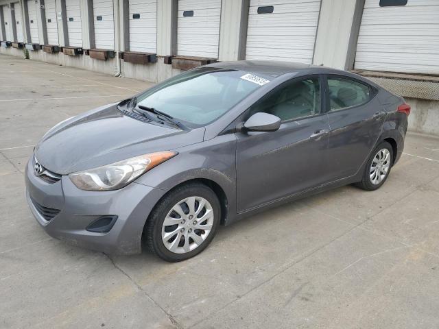 HYUNDAI ELANTRA GL 2012 gray  gas 5NPDH4AE2CH111376 photo #1