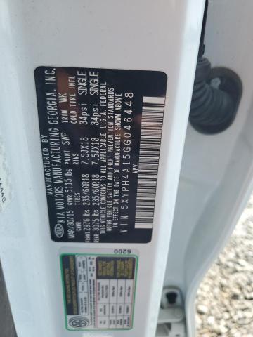2016 KIA SORENTO EX 5XYPH4A15GG046448