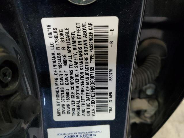 2016 HONDA CIVIC EX 19XFC2F89GE087165
