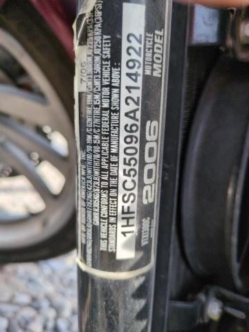 2006 HONDA VTX1300 C 1HFSC55096A214922