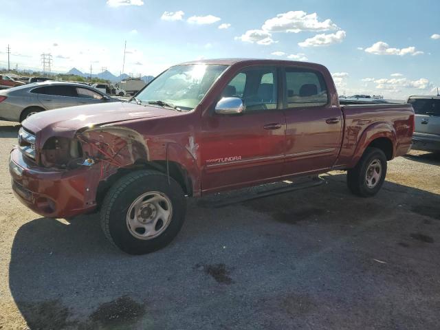 TOYOTA TUNDRA DOU 2006 maroon  gas 5TBET341X6S547437 photo #1