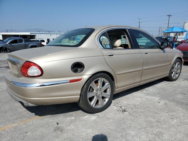 JAGUAR X-TYPE 3.0 2003 tan sedan 4d gas SAJEA51CX3WD17198 photo #4