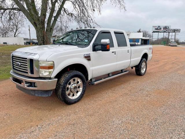 FORD F350 SUPER 2010 white crew pic diesel 1FTWW3BR7AEB11770 photo #3