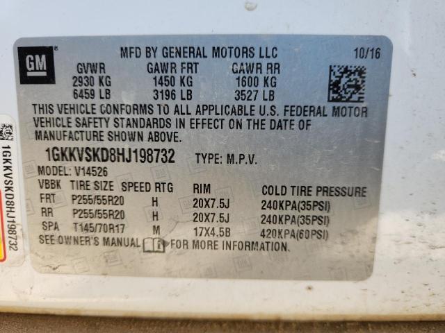 2017 GMC ACADIA LIM 1GKKVSKD8HJ198732