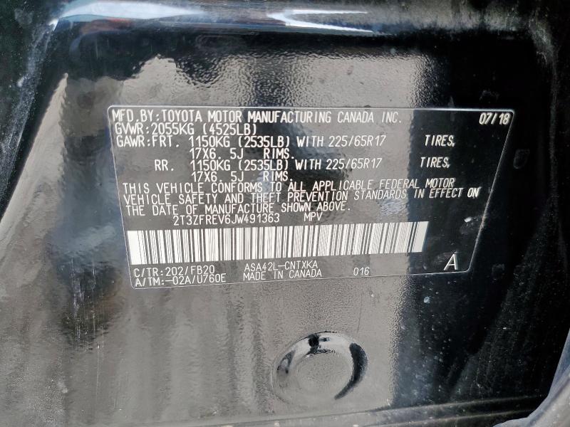 2018 TOYOTA RAV4 LE - 2T3ZFREV6JW491363