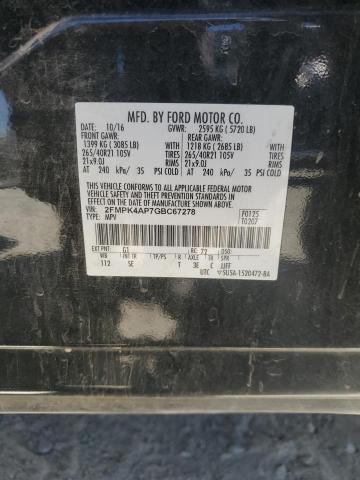 2016 FORD EDGE SPORT 2FMPK4AP7GBC67278