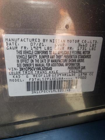 2021 NISSAN KICKS SV - 3N1CP5CV1ML525545