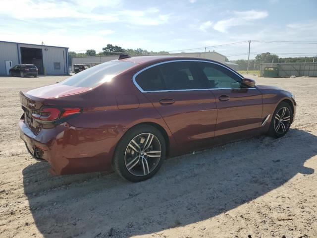 BMW 530 I 2023 burgundy  gas WBA53BH03PCM76567 photo #4