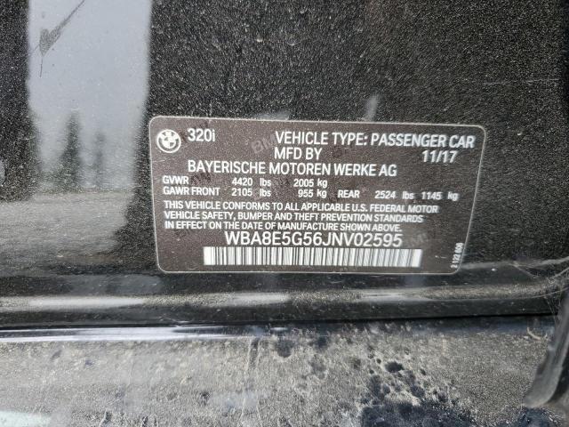 2018 BMW 320 XI - WBA8E5G56JNV02595