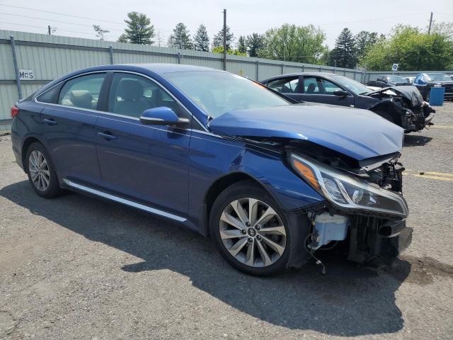 Vin: 5npe34af9hh446086, lot: 59552975, hyundai sonata sport 20174