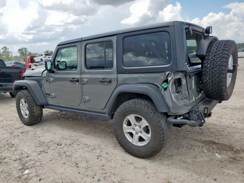 JEEP WRANGLER U 2022 gray  diesel 1C4HJXDMXNW158534 photo #3