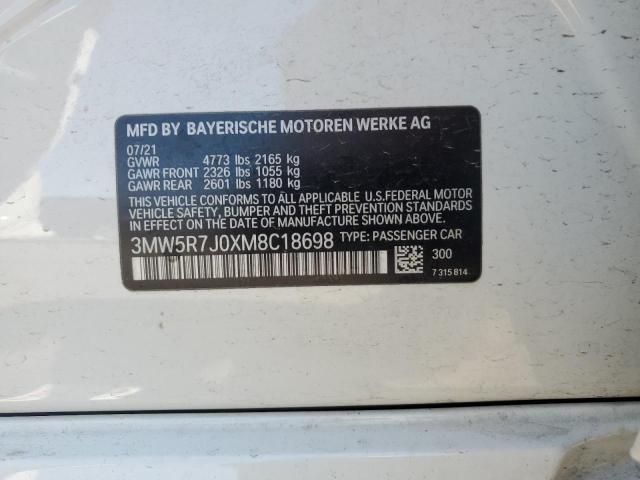 2021 BMW 330XI - 3MW5R7J0XM8C18698