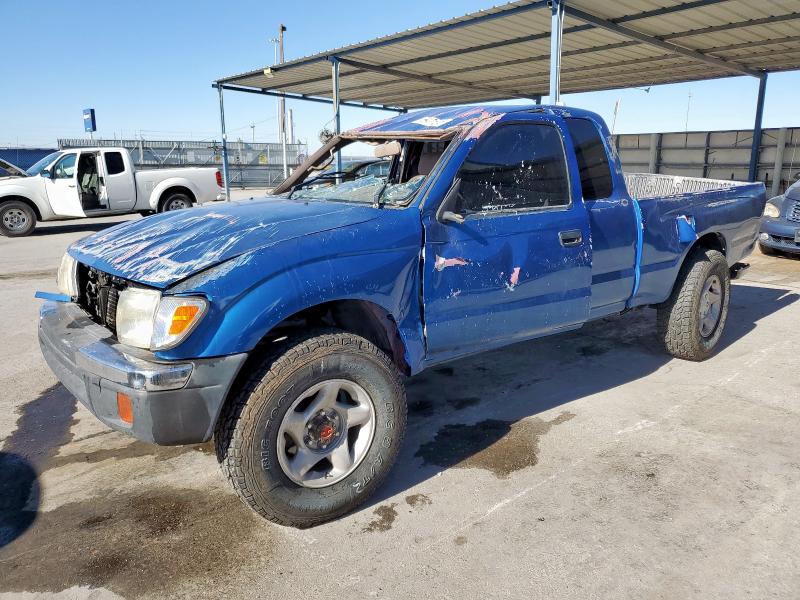 TOYOTA TACOMA XTR 1999 blue club cab gas 4TAWN72N0XZ566142 photo #1