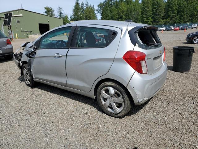 CHEVROLET SPARK LS 2019 silver  gas KL8CB6SA2KC819389 photo #3