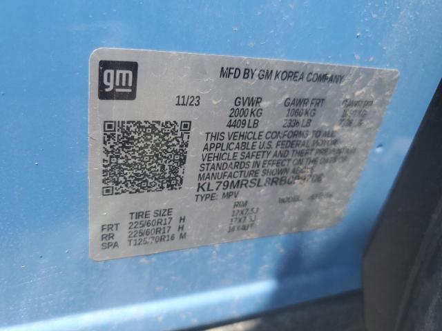 2024 CHEVROLET TRAILBLAZE KL79MRSL8RB099706