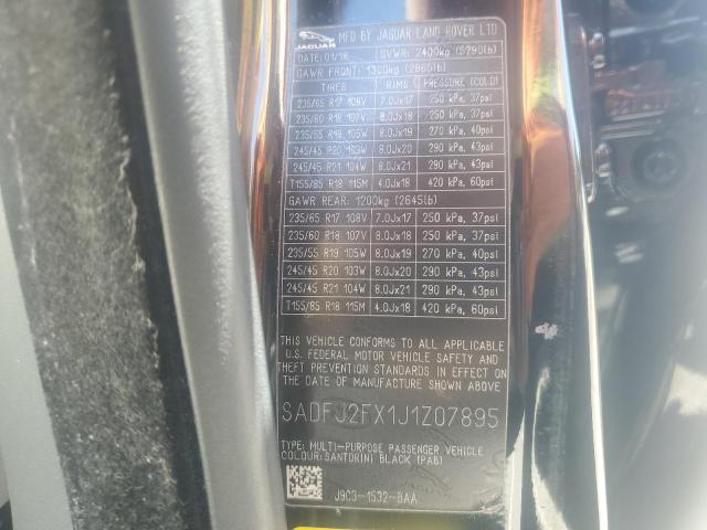 2018 JAGUAR E-PACE S SADFJ2FX1J1Z07895