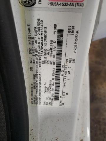 2017 FORD FIESTA SE - 3FADP4BJ3HM163430