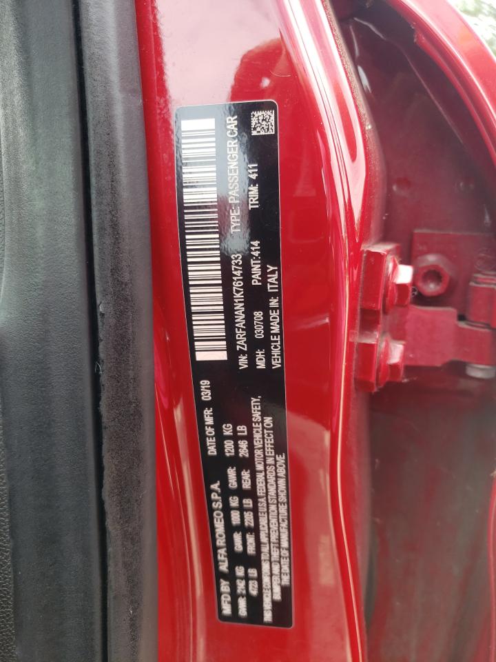 Alfa romeo Giulia 2019