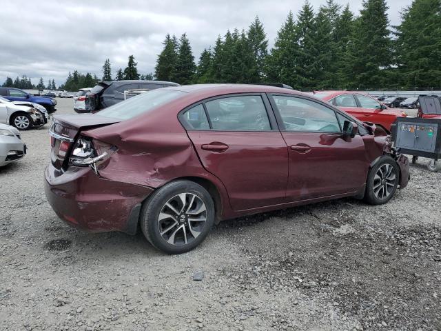 Vin: 19xfb2f88fe007677, lot: 59309945, honda civic ex 20153