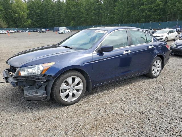 HONDA ACCORD EXL 2009 blue  gas 1HGCP36869A000214 photo #1
