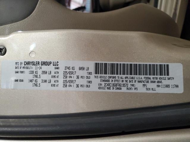 2015 CHRYSLER TOWN & COU 2C4RC1BG8FR619572