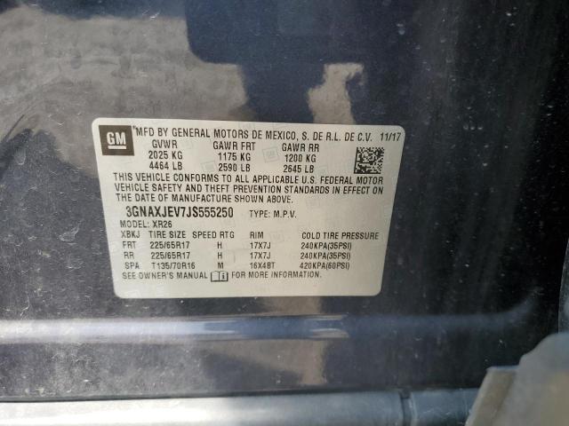3GNAXJEV7JS555250 2018 CHEVROLET EQUINOX