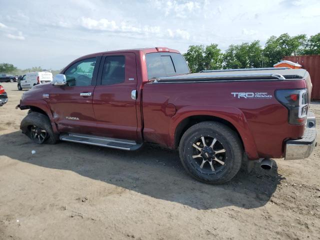TOYOTA TUNDRA DOU 2007 burgundy  gas 5TBBV54117S490622 photo #3