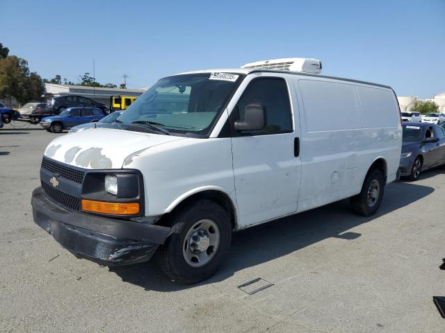 CHEVROLET EXPRESS G2 2011 white  gas 1GCWGFCA9B1164387 photo #1
