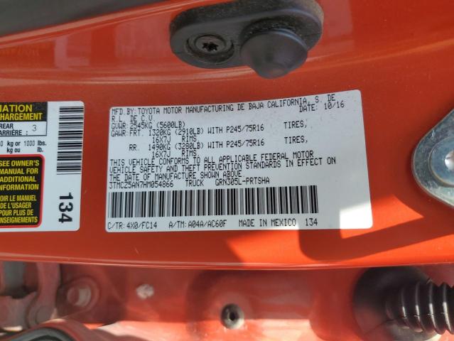 2017 TOYOTA TACOMA DOU - 3TMCZ5AN7HM054866