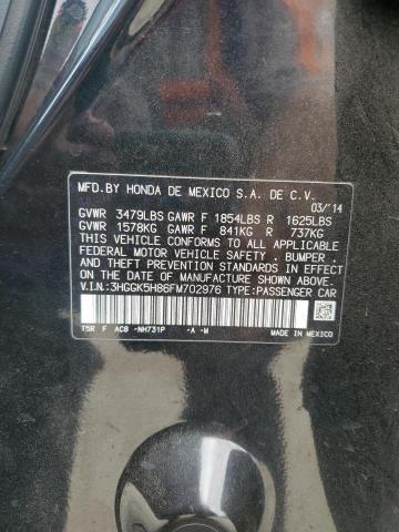 2015 HONDA FIT EX 3HGGK5H86FM702976