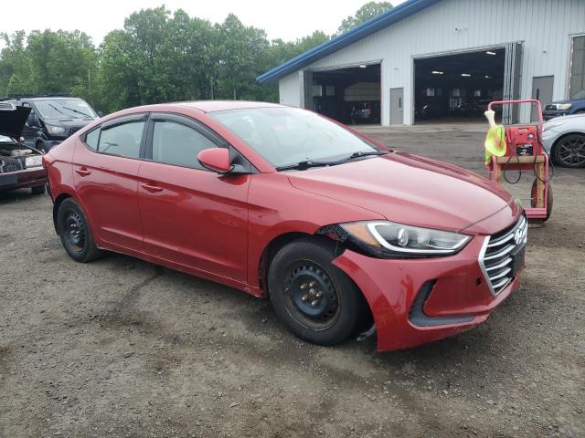 Vin: kmhd74lf3hu070371, lot: 61783605, hyundai elantra se 20174