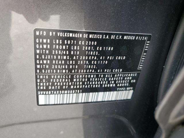 2024 VOLKSWAGEN TIGUAN SE 3VV8B7AX3RM088751