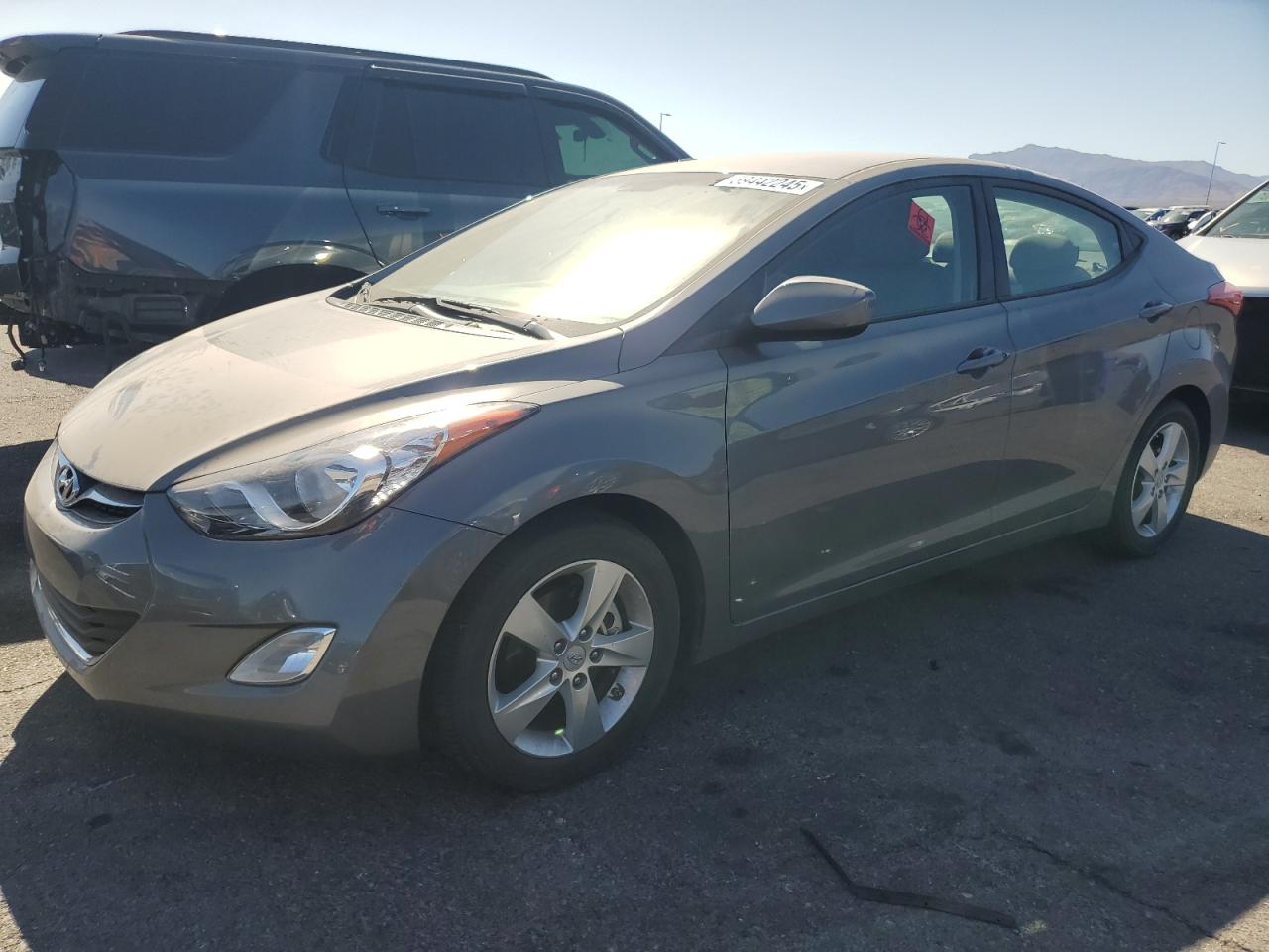 Lot #3242037712 2012 HYUNDAI ELANTRA GL