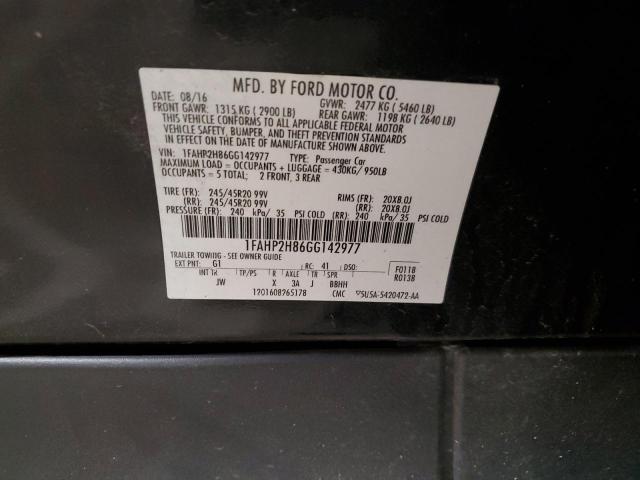 2016 FORD TAURUS SEL 1FAHP2H86GG142977