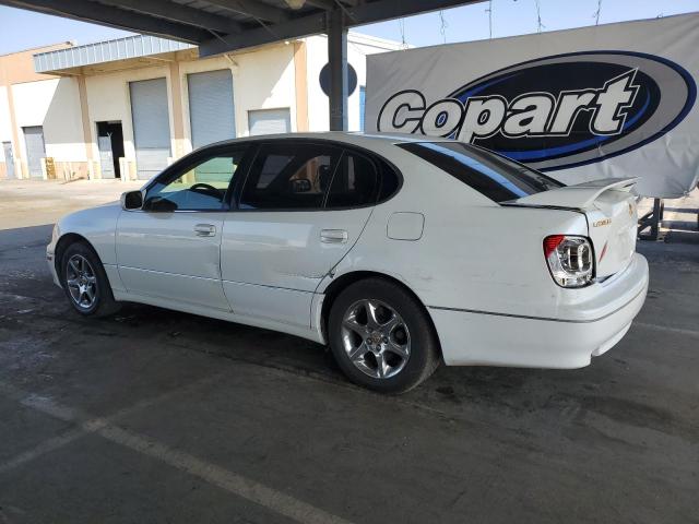 LEXUS GS 300 2003 white sedan 4d gas JT8BD69SX30183818 photo #3
