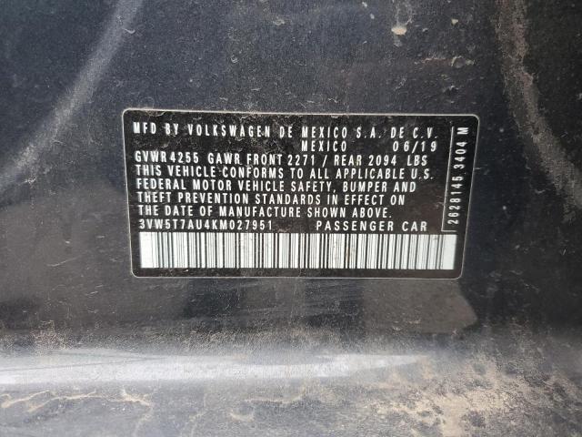 2019 VOLKSWAGEN GTI S 3VW5T7AU4KM027951