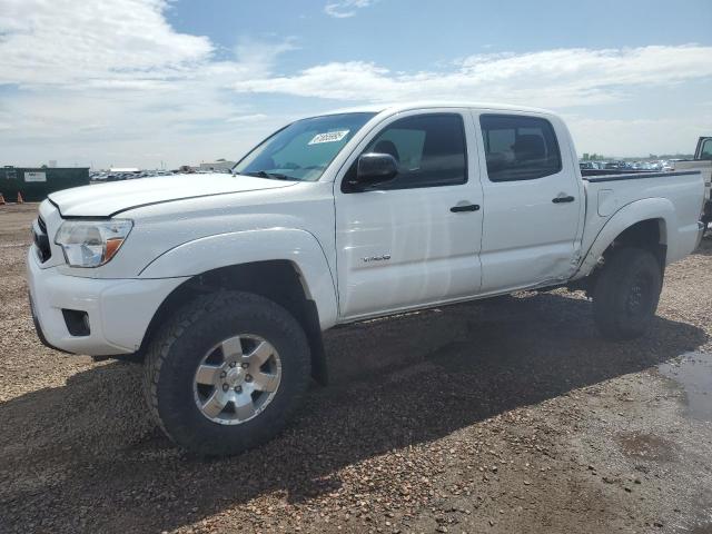 TOYOTA TACOMA DOU 2014 white  gas 3TMLU4EN2EM159233 photo #1