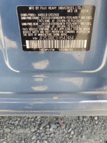 2015 SUBARU FORESTER 2 - JF2SJABC1FH542464