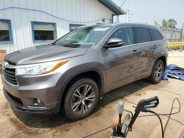 Vin: 5tdjkrfh4gs502677, lot: 59914305, toyota highlander xle 2016 img_1