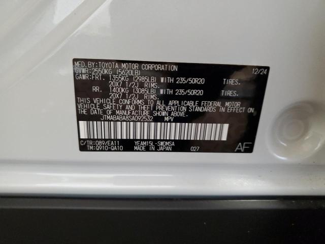 2025 SUBARU SOLTERRA P JTMABABA8SA092532