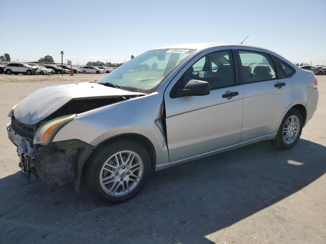 FORD FOCUS SE 2009 silver  gas 1FAHP35N89W259341 photo #1