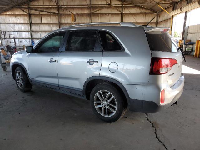 KIA SORENTO LX 2014 silver  gas 5XYKTDA6XEG542881 photo #3