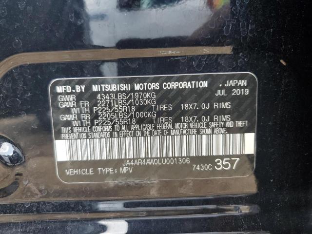 2020 MITSUBISHI OUTLANDER JA4AR4AW0LU001306