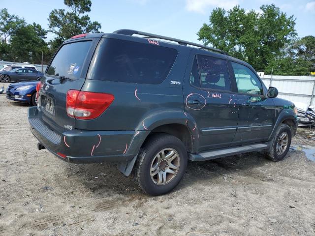 TOYOTA SEQUOIA SR 2007 green  gas 5TDZT34A07S296180 photo #4
