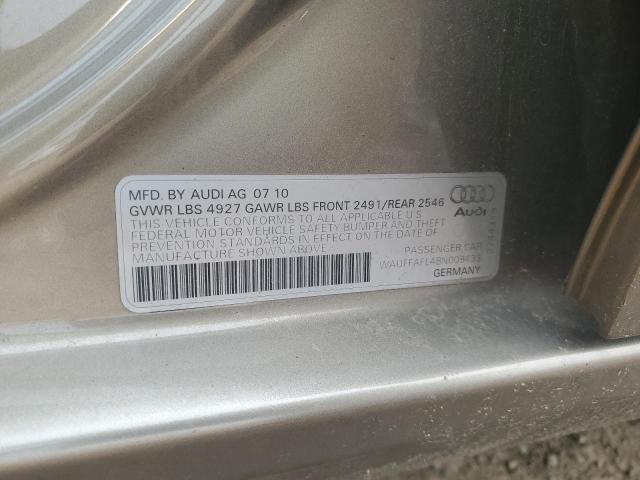 wauffafl4bn009433 - 2011 Audi a4 premium plus - #59301185