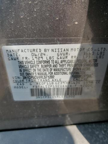 2024 NISSAN KICKS SV - 3N1CP5CV4RL571202