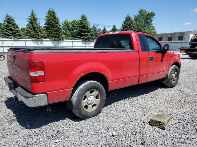 FORD F150 2005 red pickup gas 1FTRF12255KC49318 photo #4