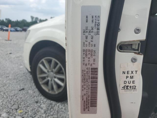 2017 DODGE JOURNEY SX 3C4PDCBG8HT591191