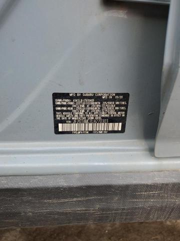 2020 SUBARU CROSSTREK JF2GTAMC7LH270303