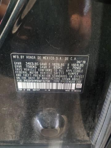 2019 HONDA FIT LX 3HGGK5H45KM732798